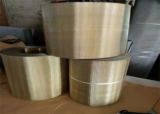 Copper Clad Steel Wire Reverse Dutch Woven Belt Type Filter Mesh For Rubber Polymer Melt Extrusion