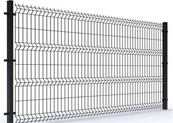 V Mesh Security Fencing Welded Mesh Panels RAL6005 Green