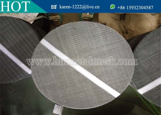 Heat- Resisting Stainless Steel Extruder Screen Mesh For Filters (Factory)