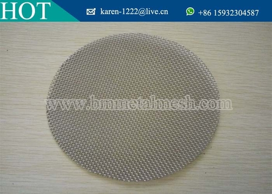 60 Micron Rating Stainless Steel Woven Mesh Filter Disc,Extruder Screen Filter Mesh