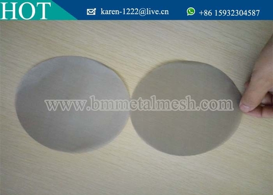 60 Micron Rating Stainless Steel Woven Mesh Filter Disc,Extruder Screen Filter Mesh