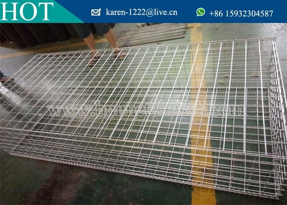 Heavy Galvanized Material Square welded galvanized Gabion Basket 2M X 1M X 1M