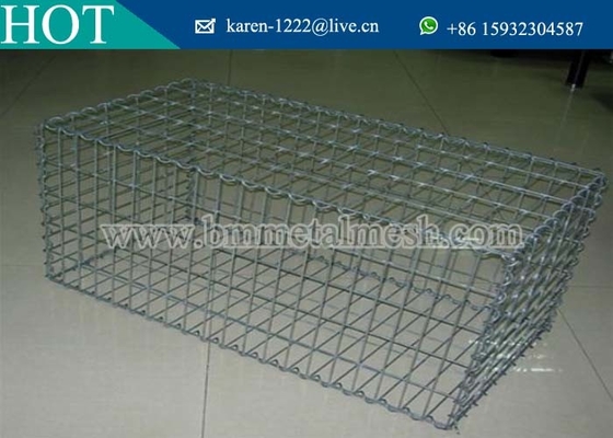 High Tensile Welded Gabion Terra Mesh/Gabion Box Military Vendor