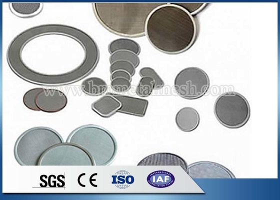 Metal Mesh Disc Filter For PP PE Plastic Recycling