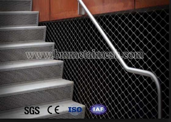 Stainless Steel X-Tend Wire Rope Mesh For Staircase Raillings