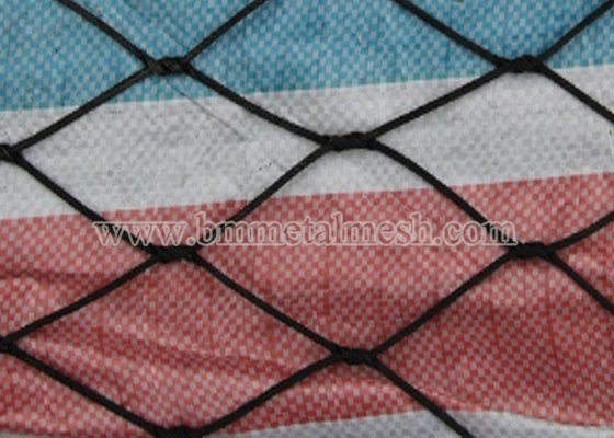 1.5Mm Stainless Steel Cable Wire Rope Mesh/ Hand Woven Rope Mesh