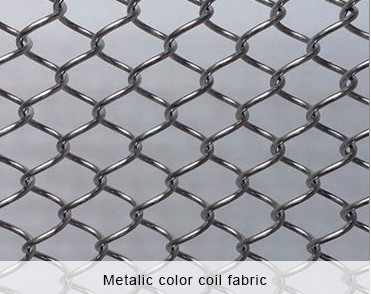 Metal Coil Drapery,Aluminum Mesh Drapery,Aliminum Chain Link Mesh Curtain