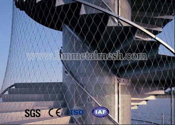 Decorative stainless steel wire rope mesh for Architecture
