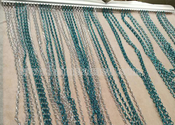 Aluminum Chain Fly Screens,Door Fly Screen Curtain