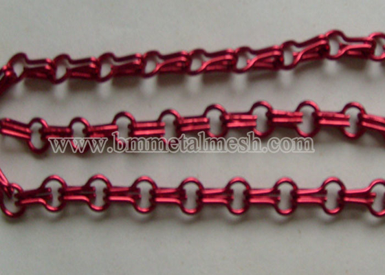 Aluminum Chain Fly Screen,Metal Chain Link Curtain For Door