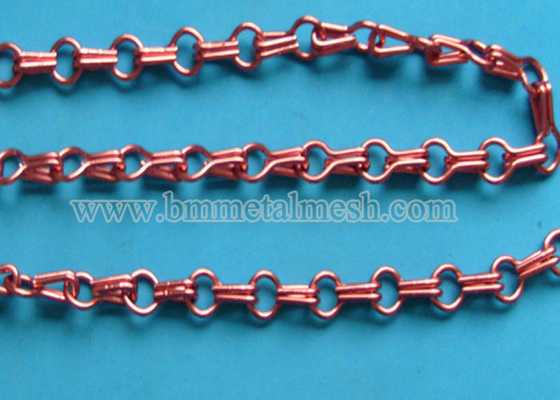 Aluminum Chain Fly Screen,Metal Chain Link Curtain For Door