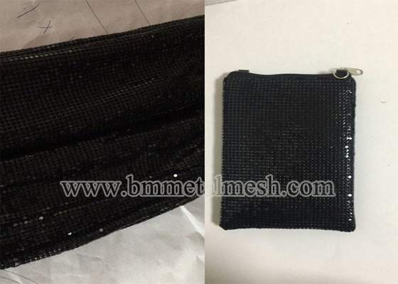 Metal Mesh Sequin Chain Fabric