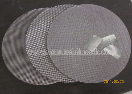 Extruder Screen Wire Mesh Filter Discs/ 300 325 400 500 635 Mesh Stainless Steel Wire Mesh