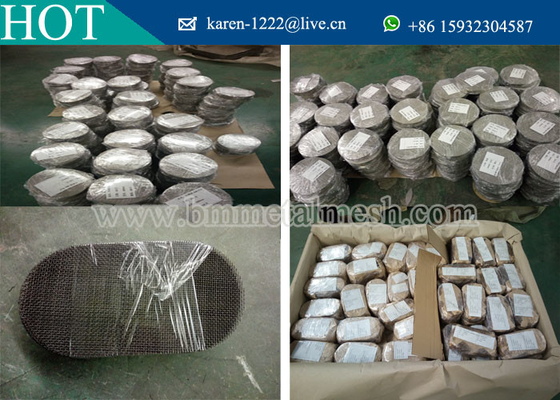 Extruder Screen Mesh Filtration Disc in processing plastic