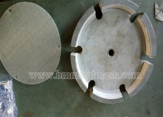 200Mm Diameter Plastic Extruder Filter Mesh, Plastic Granulator Filter Screen Granule Filter