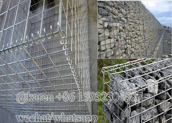 Wire diameter3.0mm 4.0mm Welded Gabion Boxes For Stone Cage/welded Gabion Basket