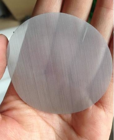 Extruder Screen Filter Mesh For LDPE Recycling Round 300Mm With Burning Clean